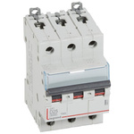 Legrand DX3 Circuit Breaker, 3P, 25A Curve D, 400V AC, 10 kA Breaking Capacity