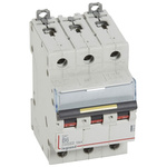 Legrand DX3 Circuit Breaker, 3P, 6A Curve B, 400V AC, 16 kA Breaking Capacity