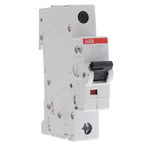 ABB System Pro M Compact S200 MCB, 1P, 1A Curve C, 230V AC, 72V DC, 6 kA Breaking Capacity