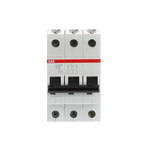 ABB System Pro M Compact S200M MCB, 3P, 10A Curve D, 400V AC, 125V DC, 10 kA Breaking Capacity