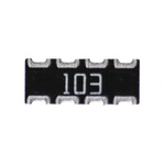 KOA CN Series 10Ω ±5% Isolated Array Resistor, 4 Resistors 0805 (2012M) package Concave SMT