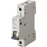 Siemens SENTRON 5SL4 MCB, 1P, 8A Curve C, 400V AC, 10 kA Breaking Capacity