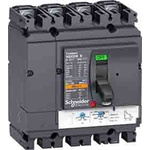 Schneider Electric, Compact MCCB 4P 100A, Breaking Capacity 200 kA, Fixed Mount