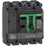 Schneider Electric, ComPacT MCCB 4P 250A, Fixed Mount