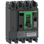 Schneider Electric, ComPacT MCCB 4P 400A, Fixed Mount