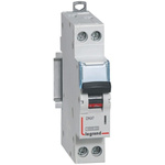 Legrand, DX3 MCCB 1P 25A, Breaking Capacity 4.5 kA, DIN Rail Mount
