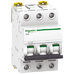 Schneider Electric, Acti 9 MCCB 3P 25A, Breaking Capacity 30 kA, DIN Rail Mount