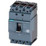 Siemens, SENTRON MCCB 3P 100A, Breaking Capacity 25 kA, Fixed Mount