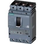 Siemens, SENTRON MCCB 3P 100A, Breaking Capacity 55 kA, Fixed Mount