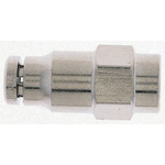 IMI Norgren Threaded-to-Tube Pneumatic Fitting, G 1/8 to, Push In 4 mm, PNEUFIT Series, 18 bar