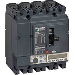 Schneider Electric, NSX MCCB 4P 160A, Breaking Capacity 50 kA, Fixed Mount