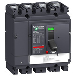 Schneider Electric, NSX MCCB 3P 400A, Breaking Capacity 100 kA, Fixed Mount
