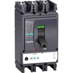 Schneider Electric, NSX MCCB 3P 630A, Breaking Capacity 36 kA, Fixed Mount