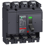 Schneider Electric, ComPact MCCB Molded Case Circuit Breaker 4P 100A, Fixed Mount