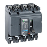 Schneider Electric, ComPact MCCB Molded Case Circuit Breaker 4P 250A, Fixed Mount