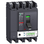 Schneider Electric, ComPact MCCB Molded Case Circuit Breaker 4P 400A, Fixed Mount