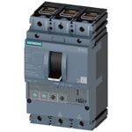 Siemens, SENTRON MCCB 3P 100A, Breaking Capacity 85 kA, Fixed Mount