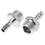 Legris Threaded-to-Tube Pneumatic Fitting, G 1/4 to, Push In 7 mm, LF3000 Series, 60 bar