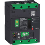 Schneider Electric, Compact MCCB 3P 25A, Breaking Capacity 36 kA, DIN Rail Mount