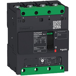 Schneider Electric, Compact MCCB 4P 163A, Breaking Capacity 16 kA, DIN Rail Mount