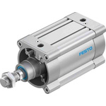 Festo Pneumatic Profile Cylinder 125mm Bore, 80mm Stroke, DSBC Series, Double Acting