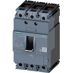 Siemens, SENTRON MCCB 3P 12.5A, Breaking Capacity 55 kA, Fixed Mount