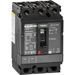 Schneider Electric, PowerPact MCCB 3P 100A, Breaking Capacity 100 kA, Fixed Mount
