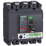 Schneider Electric, ComPacT NSX MCCB 4P 250A, Breaking Capacity 36 kA, Fixed Mount