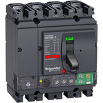 Schneider Electric, ComPact MCCB Molded Case Circuit Breaker 4P 250A, Fixed Mount