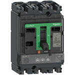 Schneider Electric, ComPacT New Generation MCCB 3P 100A, Fixed Mount