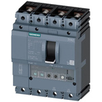 Siemens, SENTRON MCCB 4P 25A, Breaking Capacity 110 kA, Fixed Mount