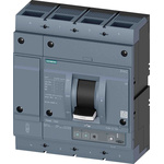 Siemens, SENTRON MCCB 4P 630A, Breaking Capacity 55 kA, Fixed Mount