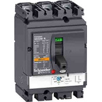 Schneider Electric, Compact MCCB 3P 100A, Breaking Capacity 200 kA, Fixed Mount