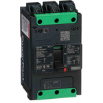 Schneider Electric, PowerPact MCCB 3P 40A, Breaking Capacity 18 kA, Fixed Mount