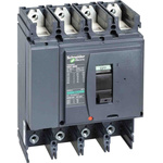 Schneider Electric, NSX MCCB 4P 400A, Breaking Capacity 50 kA, Fixed Mount