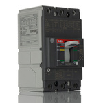 ABB, SACE Tmax XT MCCB Molded Case Circuit Breaker 3P 100A, Breaking Capacity 25 kA, Fixed Mount