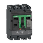 Schneider Electric, ComPacT New Generation MCCB 3P 125A, Fixed Mount