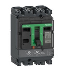 Schneider Electric, ComPacT MCCB 3P 100A, Fixed Mount