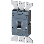 Siemens, SENTRON MCCB 3P 1.25kA, Breaking Capacity 35 kA, Fixed Mount