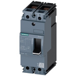 Siemens, SENTRON MCCB Molded Case Circuit Breaker 2P 160A, Breaking Capacity 36 kA, DIN Rail Mount