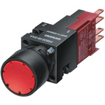 Siemens, 3SB2 Non-illuminated Red Round, 16mm Momentary Quick Connect