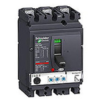 Schneider Electric, NSX Range MCCB 3P 160A, Breaking Capacity 90 kA, Fixed Mount