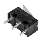 SPDT-NO/NC Hinge Lever Microswitch, 50 mA @ 30 V dc