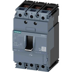 Siemens, SENTRON MCCB 3P 125A, Breaking Capacity 65 kA, Fixed Mount