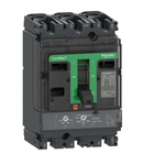 Schneider Electric, ComPacT New Generation MCCB 3P 80A, Fixed Mount