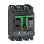 Schneider Electric, ComPacT MCCB 3P 40A, Fixed Mount