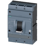 Siemens, SENTRON MCCB 3P 630A, Breaking Capacity 55 kA, Fixed Mount