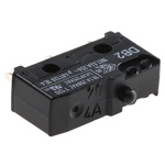 SPDT-NO/NC Button Microswitch, 10.1 A @ 250 V ac