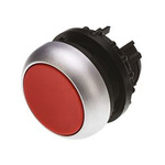 Eaton Round Red Push Button Head - Momentary, M22 Series, 22mm Cutout, Round