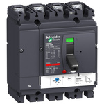 Schneider Electric, NSX Range MCCB 4P 100A, Breaking Capacity 85 kA, Fixed Mount